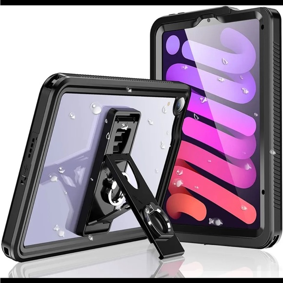 iPad Mini 6 Case，iPad Mini 6 Waterproof Case All Round with Built in - Picture 1 of 3